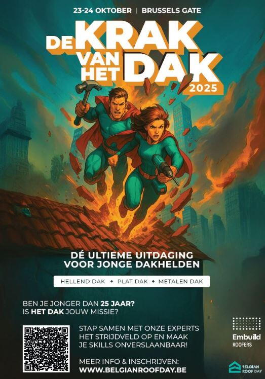 krak van het dak